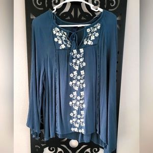 Blue Rain Women's long sleeve top Large